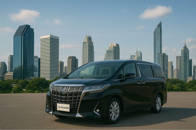 บริการ Alphard พร้อมคนขับ สำหรับเดินทางธุรกิจ