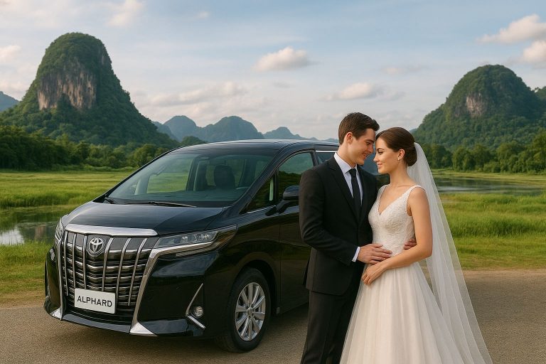 เช่า Alphard พร้อมคนขับ สำหรับงานแต่งงาน งานพิธีสำคัญ
