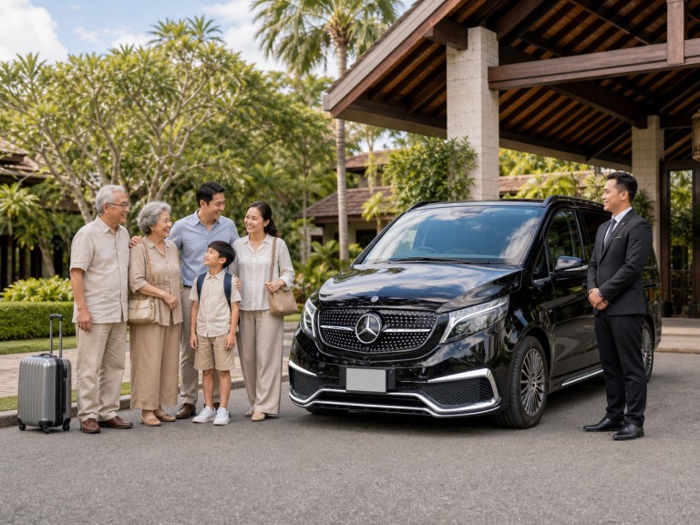 10-v-class-v4 ครอบครัวหลายวัยเดินทางด้วยรถ Benz V Class พร้อมคนขับ